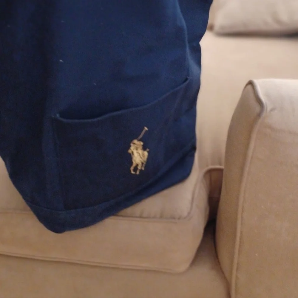 Polo Ralph Lauren Oversized Mens/Unisexx Navy Canvas Duffle Bag